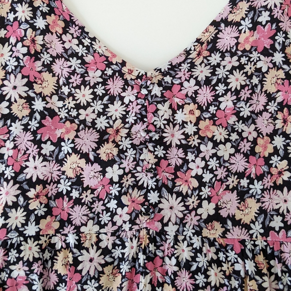 Wild Fable Sleeveless Tie-Back Tiered Dress - Picture 4 of 11